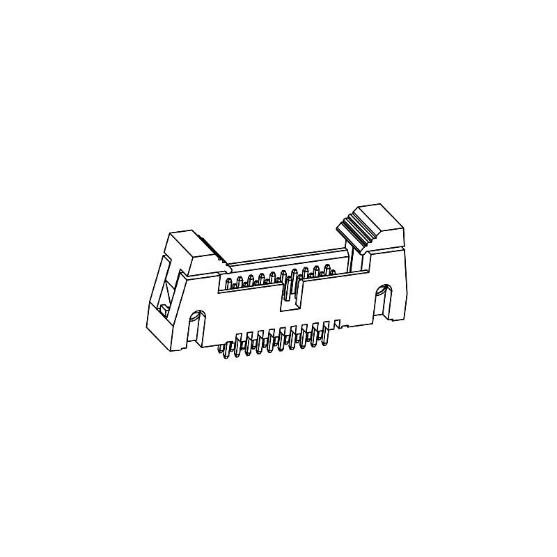 Shround Header PH1.27mm Straight Series